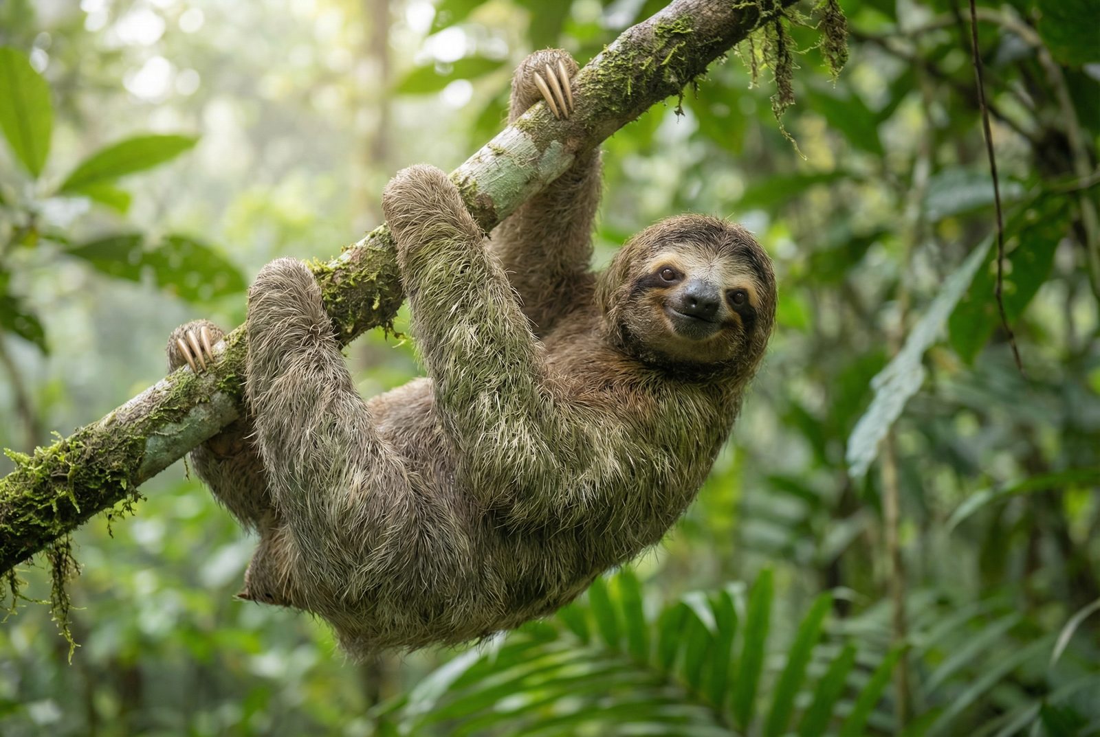 抖音风树懒雨林视频